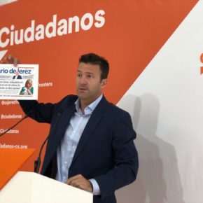 Pérez (Cs): “Jerez no tiene solución con Mamen Sánchez, pero sí con un proyecto regenerador como es Ciudadanos”