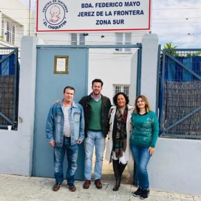 Ciudadanos Jerez se reúne con la Asociación de Mayores de Federico Mayo “El Chiquitín”
