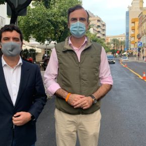 Méndez (Cs): “El asfaltado de Corredera-Esteve es una muestra más del autoritarismo cortijero de Mamen Sánchez y su equipo de gobierno”
